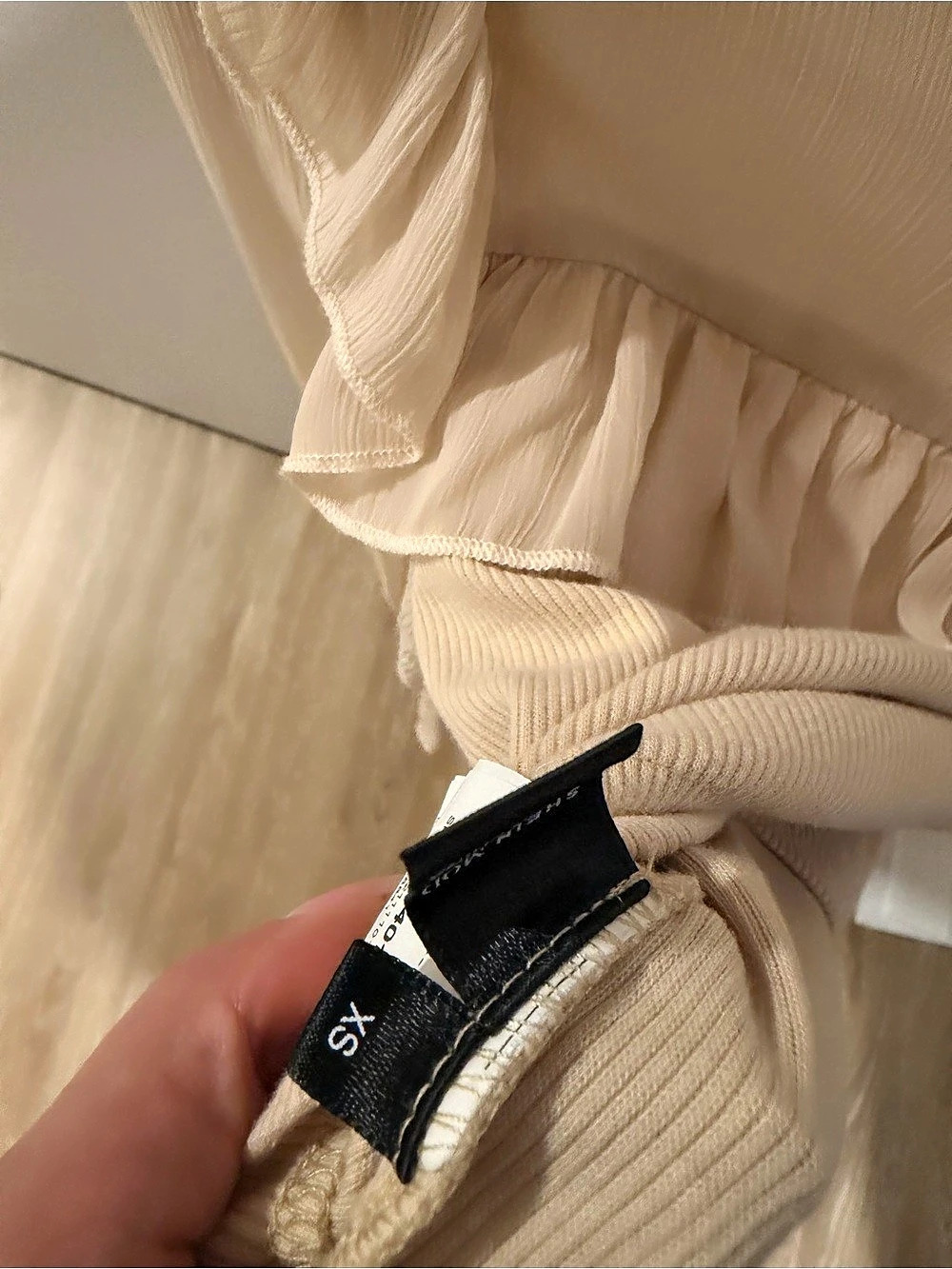 Ruffle Long Sleeve - Picture 3 of 3